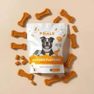 Chicken Flavor Dog Treats - 250g